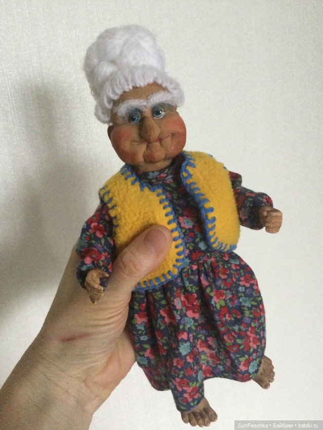 Травница Агриппина 💐 — Реставрация и преображение кукол: ремонт (фото 7)