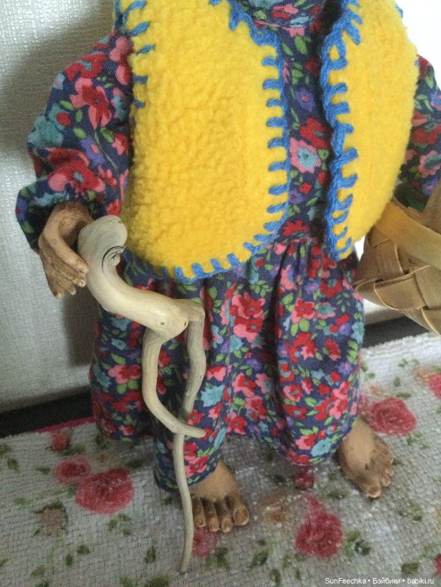 Травница Агриппина 💐 — Реставрация и преображение кукол: ремонт (фото 4)