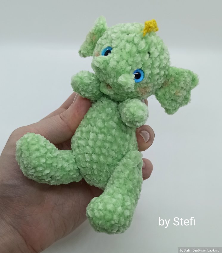 Дракон Плюш. Символ 2024 — Вязаные игрушки и амигуруми: крючком