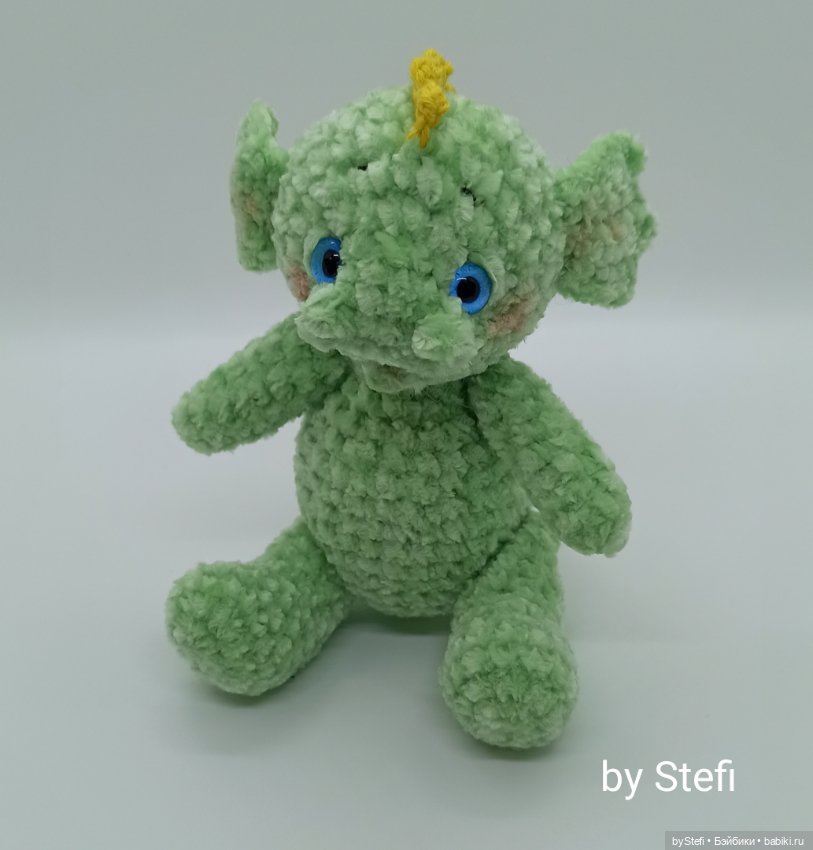 Дракон Плюш. Символ 2024 — Вязаные игрушки и амигуруми: крючком (фото 3)