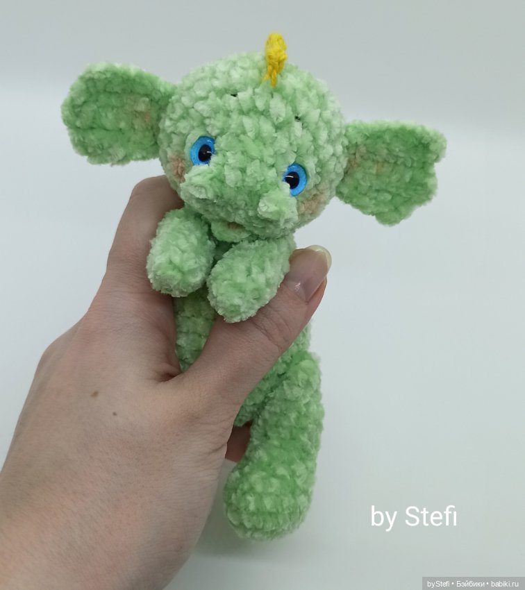 Дракон Плюш. Символ 2024 — Вязаные игрушки и амигуруми: крючком (фото 5)