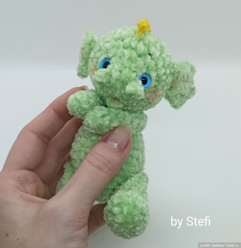 Дракон Плюш. Символ 2024 — Вязаные игрушки и амигуруми: крючком