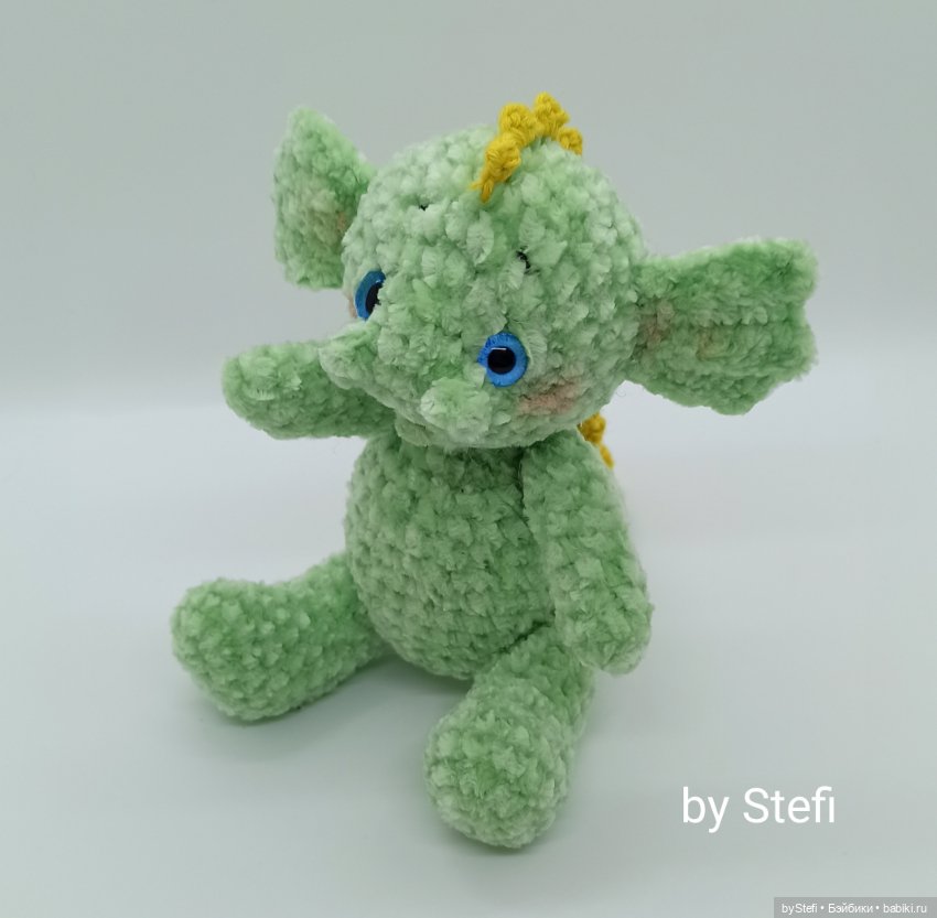 Дракон Плюш. Символ 2024 — Вязаные игрушки и амигуруми: крючком