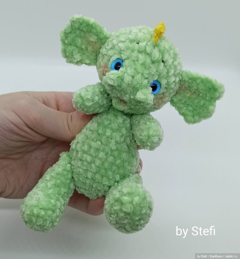 Дракон Плюш. Символ 2024 — Вязаные игрушки и амигуруми: крючком