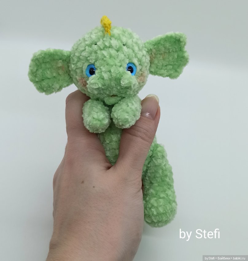 Дракон Плюш. Символ 2024 — Вязаные игрушки и амигуруми: крючком