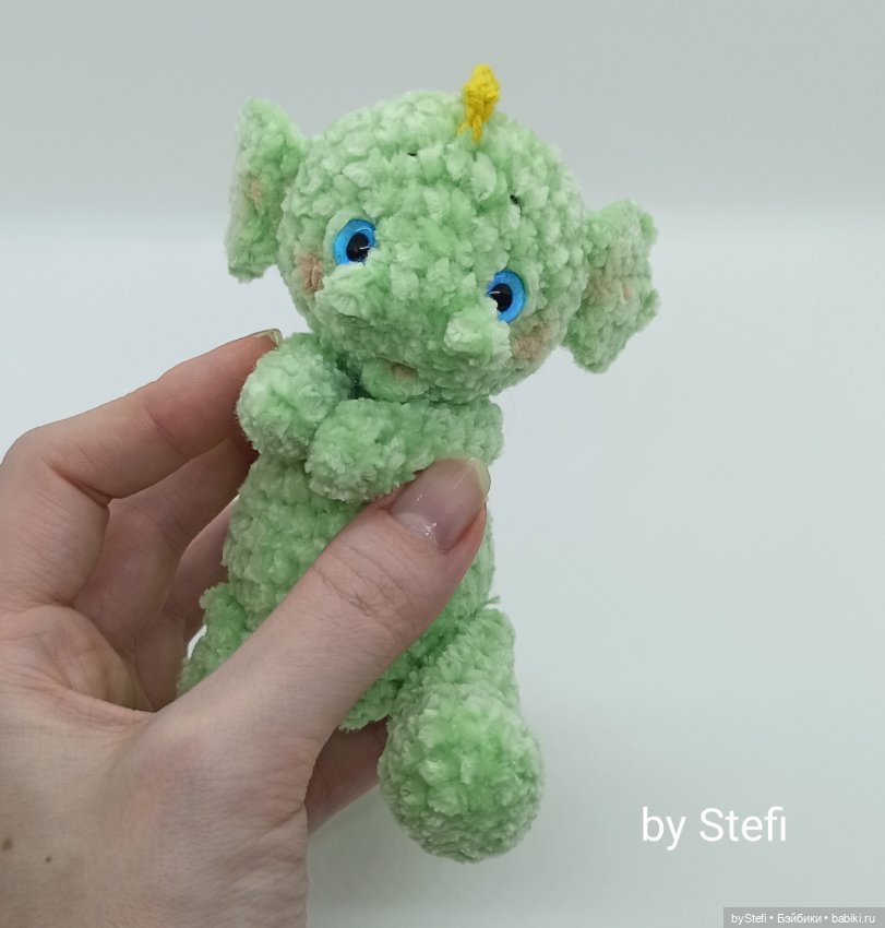 Дракон Плюш. Символ 2024 — Вязаные игрушки и амигуруми: крючком