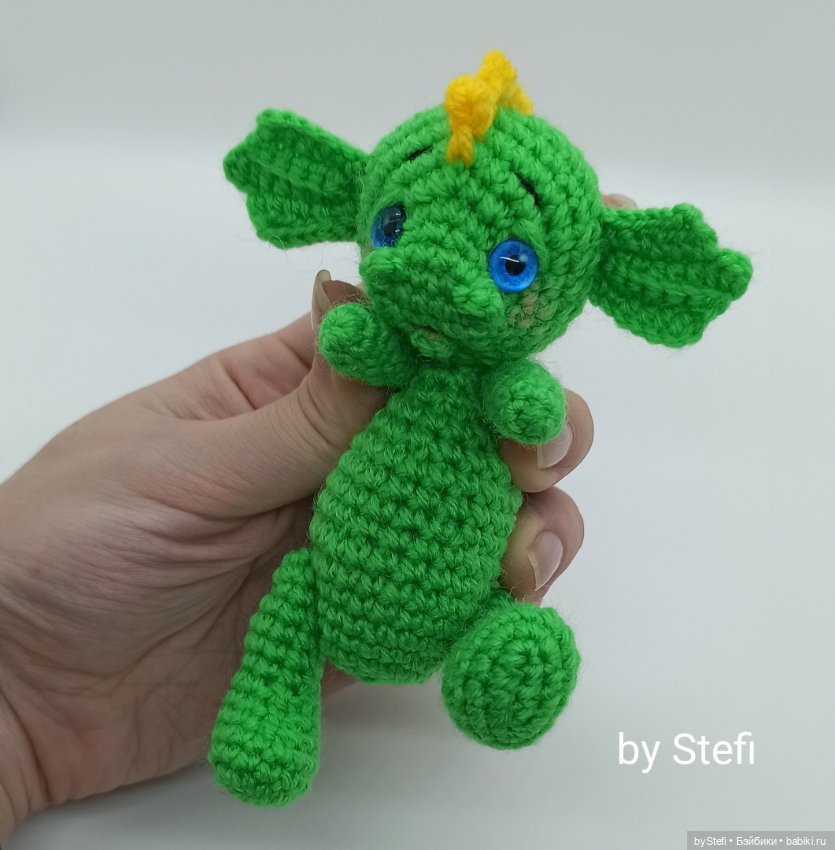 Дракон Плюш. Символ 2024 — Вязаные игрушки и амигуруми: крючком