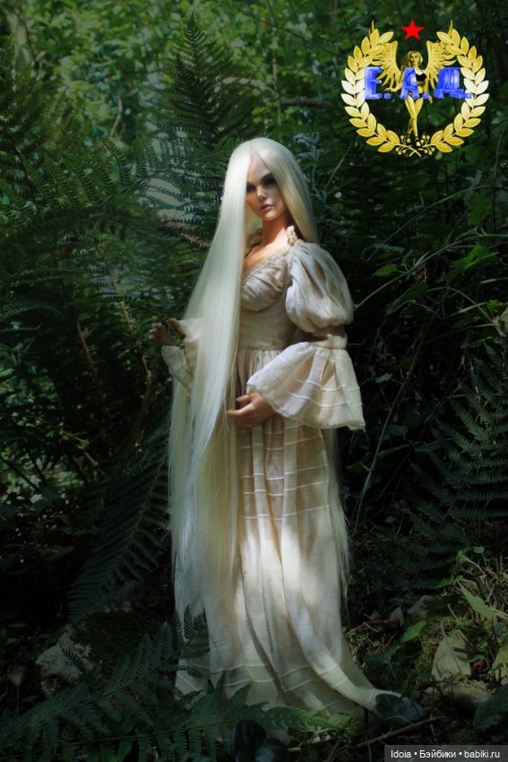 Выгул белого парика — Куклы Iplehouse (Иплхаус): BJD (БЖД)