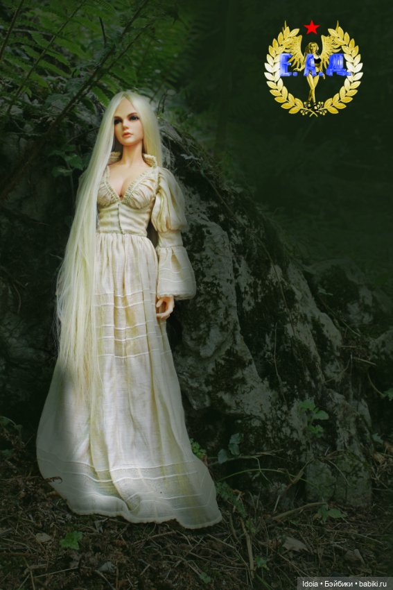 Выгул белого парика — Куклы Iplehouse (Иплхаус): BJD (БЖД) (фото 7)