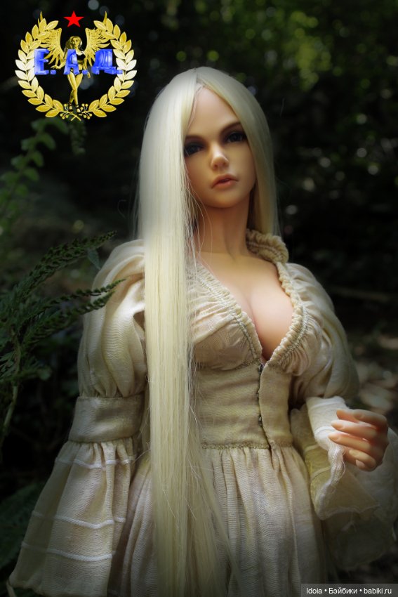 Выгул белого парика — Куклы Iplehouse (Иплхаус): BJD (БЖД) (фото 4)