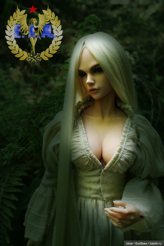 Выгул белого парика — Куклы Iplehouse (Иплхаус): BJD (БЖД) (фото 6)