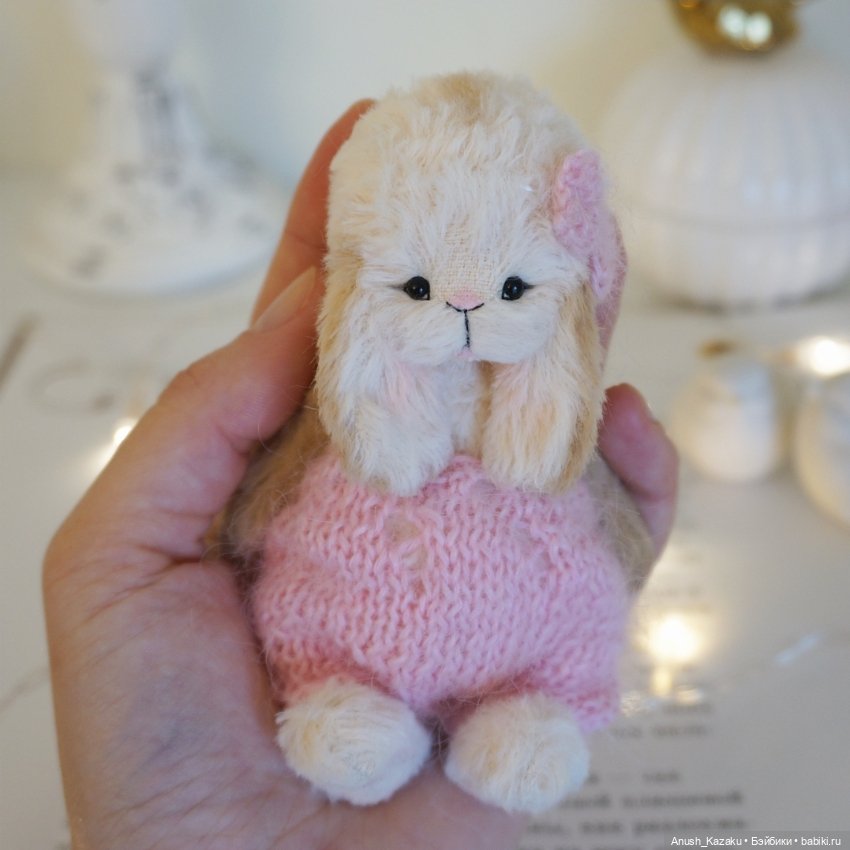 Зайка Эмелия 💗🐰 — Авторские мишки Тедди и друзья: фото (фото 7)