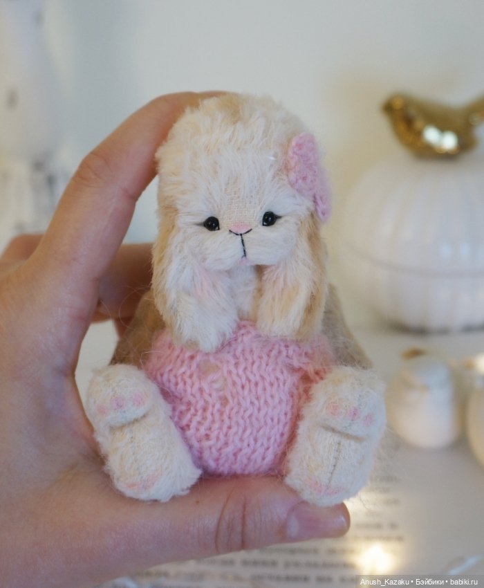 Зайка Эмелия 💗🐰 — Авторские мишки Тедди и друзья: фото (фото 6)