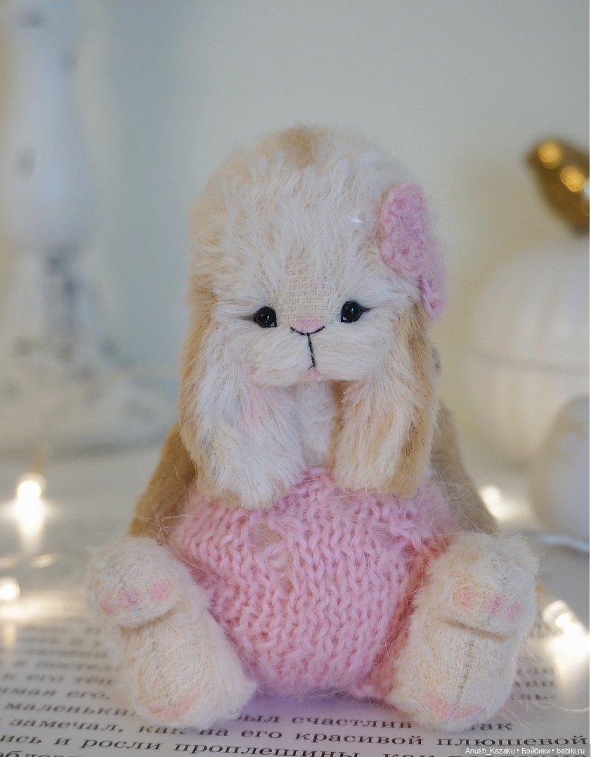 Зайка Эмелия 💗🐰 — Авторские мишки Тедди и друзья: фото (фото 3)