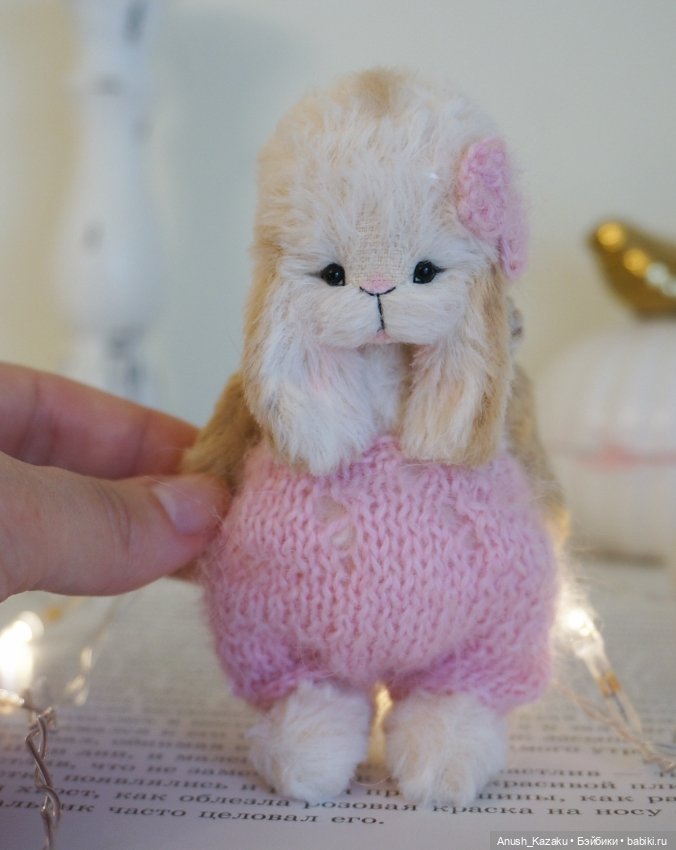 Зайка Эмелия 💗🐰 — Авторские мишки Тедди и друзья: фото