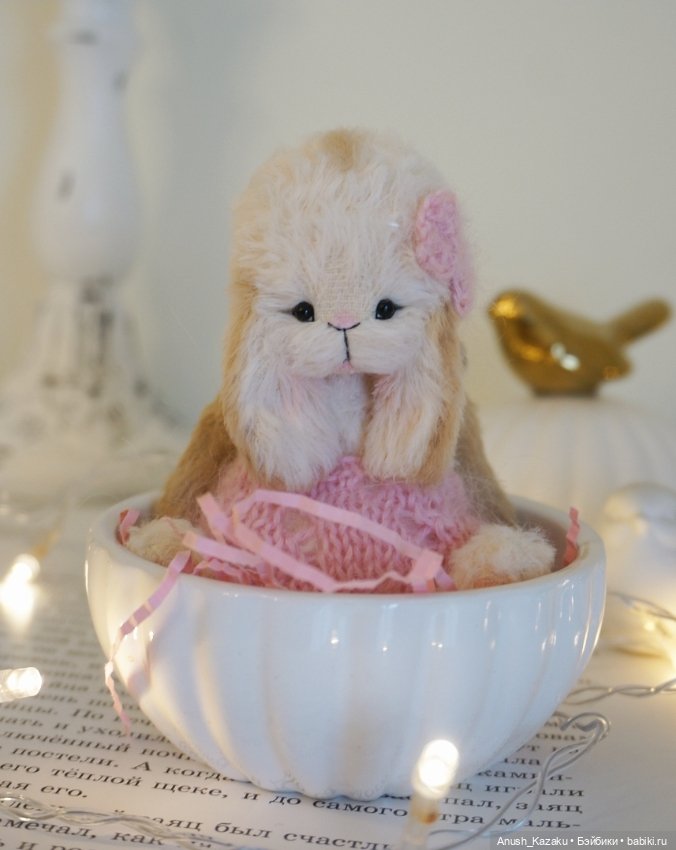 Зайка Эмелия 💗🐰 — Авторские мишки Тедди и друзья: фото (фото 5)