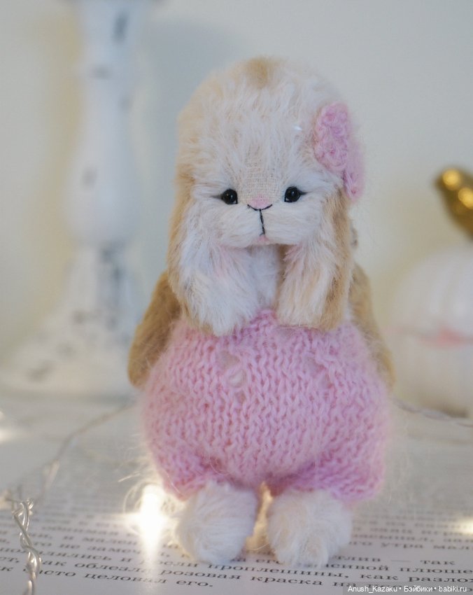 Зайка Эмелия 💗🐰 — Авторские мишки Тедди и друзья: фото (фото 4)