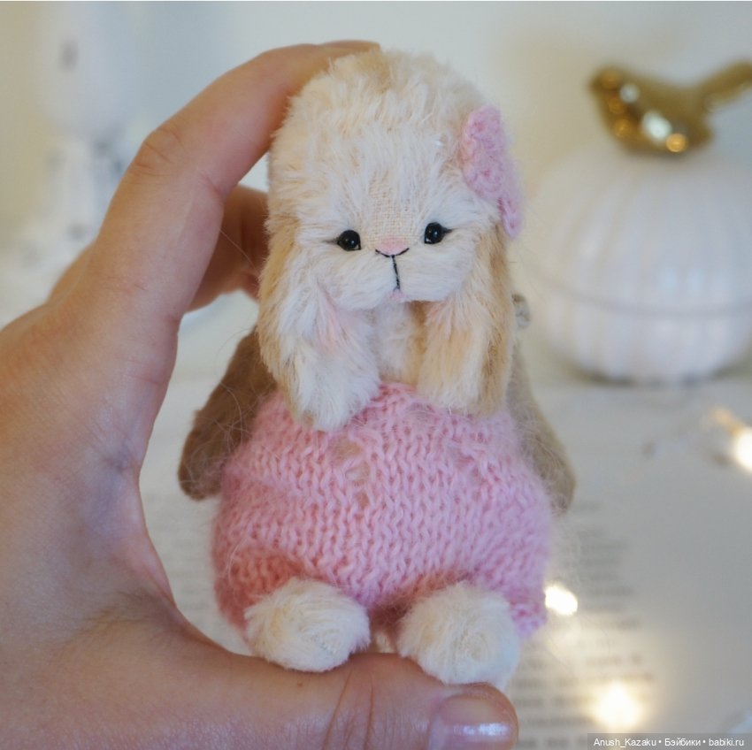 Зайка Эмелия 💗🐰 — Авторские мишки Тедди и друзья: фото (фото 2)