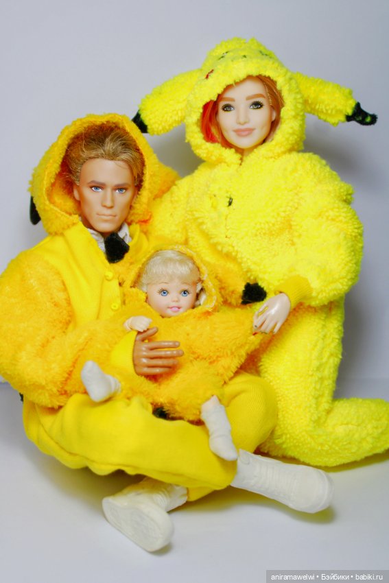 Желтое настроение или Пикачу-семейка