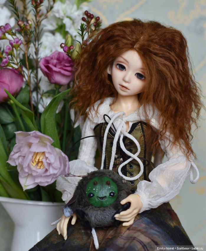 Алесса и букет — Куклы Souldoll (Соулдолл): BJD (БЖД) (фото 4)