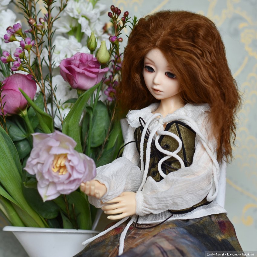 Алесса и букет — Куклы Souldoll (Соулдолл): BJD (БЖД)