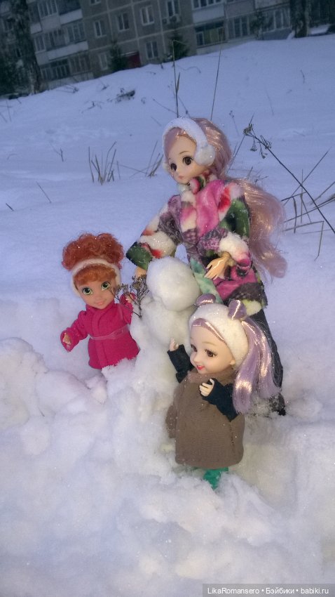 Зимняя прогулка с сёстрами (фото 3)