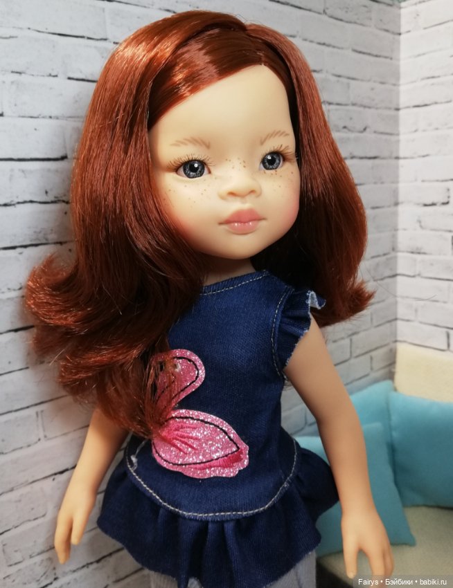 Рыжая Инма — Куклы Paola Reina (Паола Рейна): новинки (фото 2)