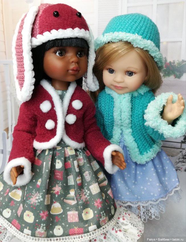 Зимние наряды — Куклы Paola Reina (Паола Рейна): новинки (фото 6)