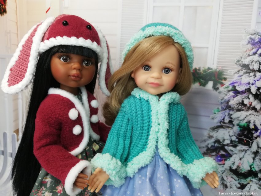 Зимние наряды — Куклы Paola Reina (Паола Рейна): новинки (фото 5)