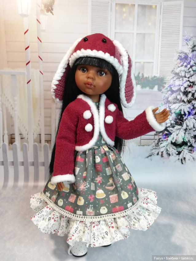 Зимние наряды — Куклы Paola Reina (Паола Рейна): новинки (фото 3)