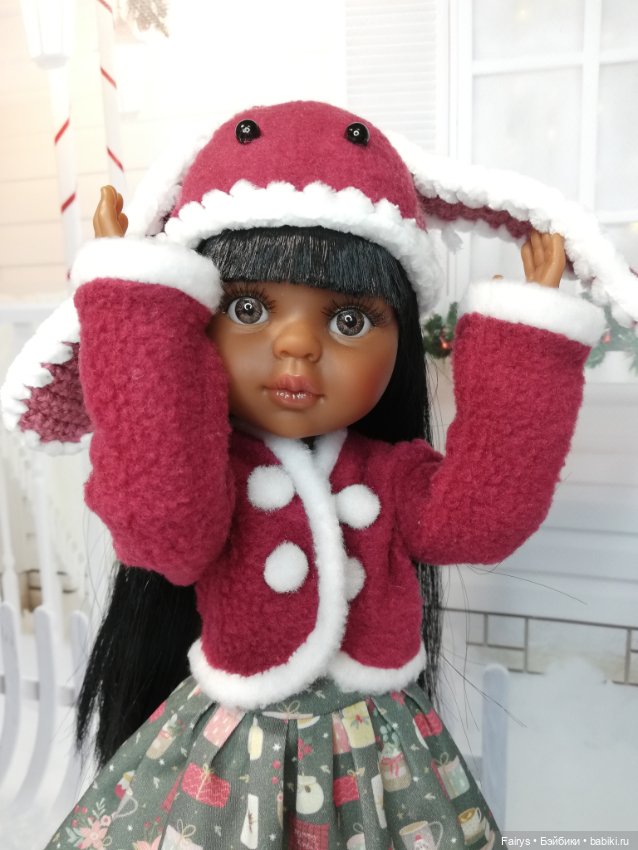 Зимние наряды — Куклы Paola Reina (Паола Рейна): новинки (фото 7)