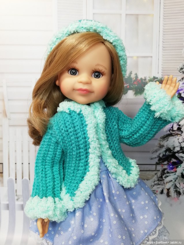 Зимние наряды — Куклы Paola Reina (Паола Рейна): новинки (фото 4)