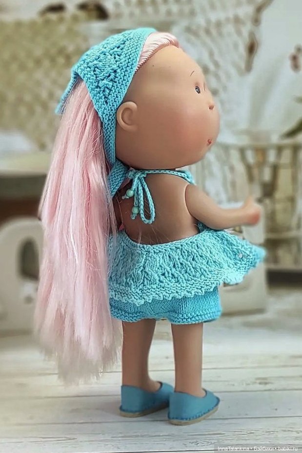 Жизнь в бирюзовом цвете — Одежда и обувь для кукол своими руками: фото (фото 9)