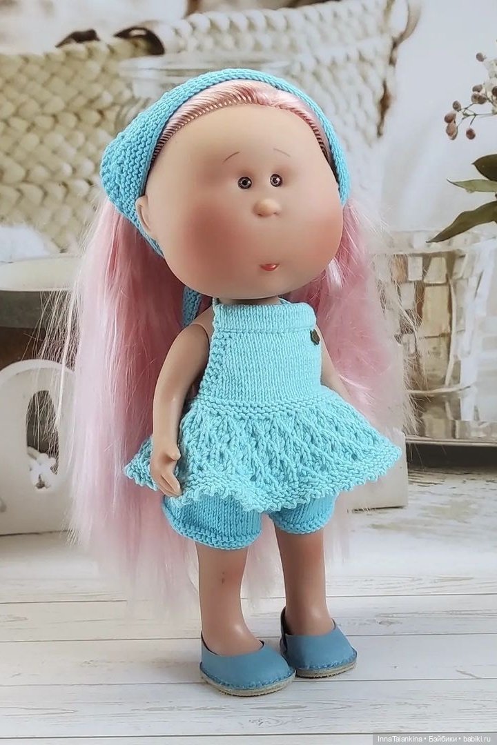 Жизнь в бирюзовом цвете — Одежда и обувь для кукол своими руками: фото (фото 7)