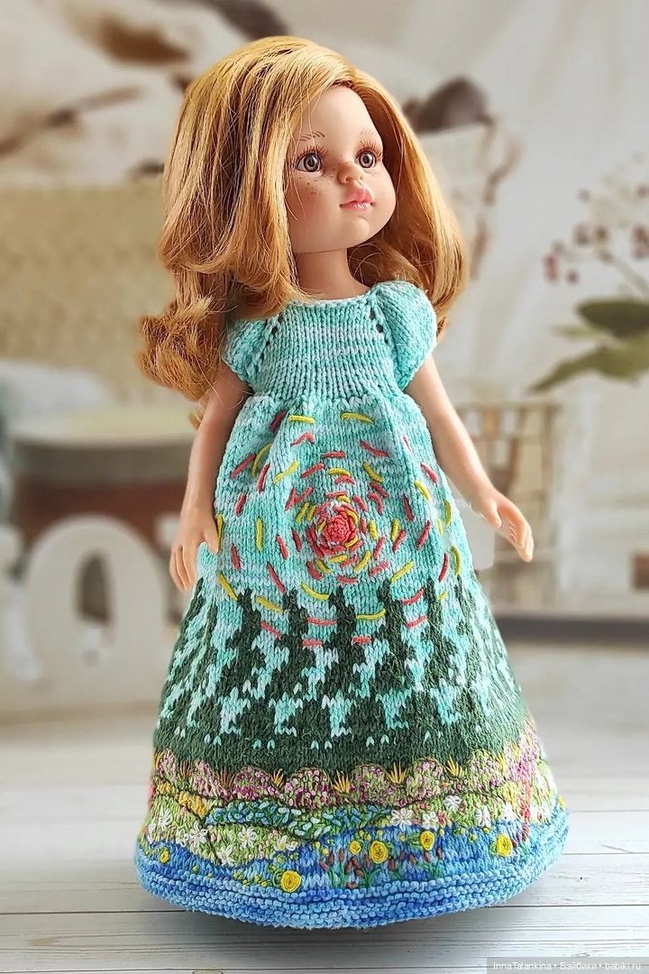 Жизнь в бирюзовом цвете — Одежда и обувь для кукол своими руками: фото