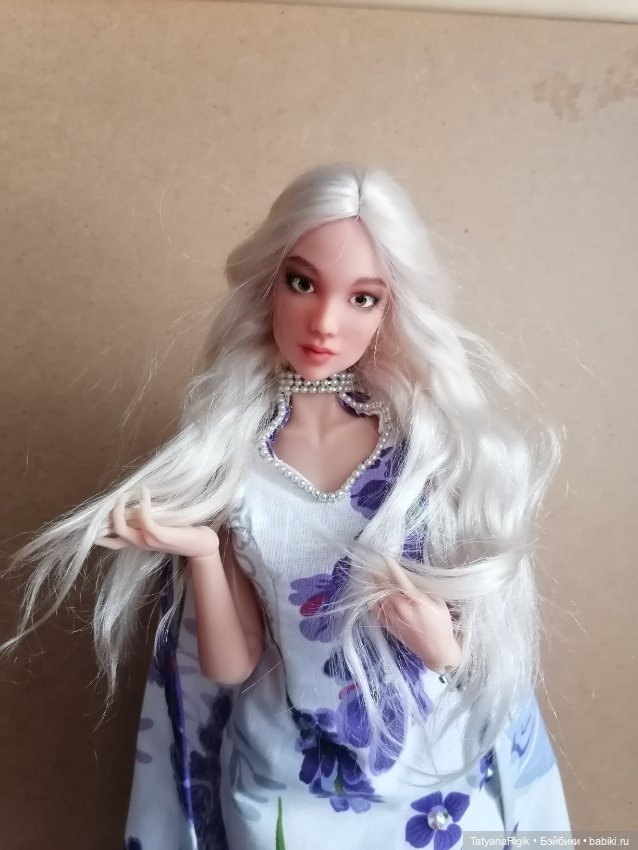 Моя новая кукла❤ — Авторские шарнирные куклы своими руками: лепка (фото 4)