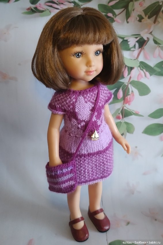 Географическое платье — Одежда и обувь для кукол своими руками: фото (фото 4)
