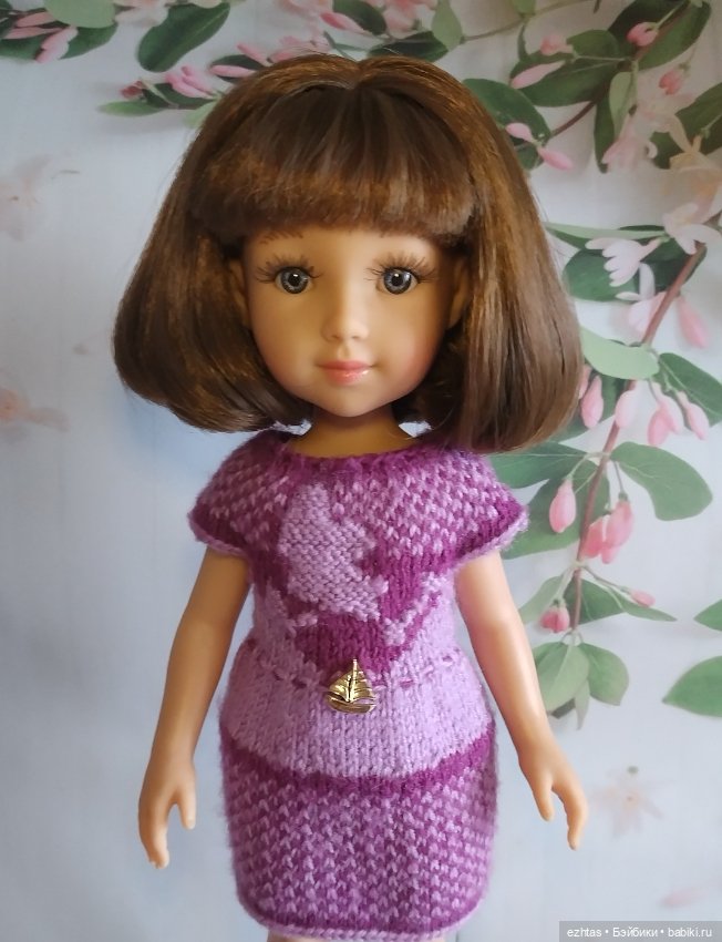 Географическое платье — Одежда и обувь для кукол своими руками: фото (фото 3)