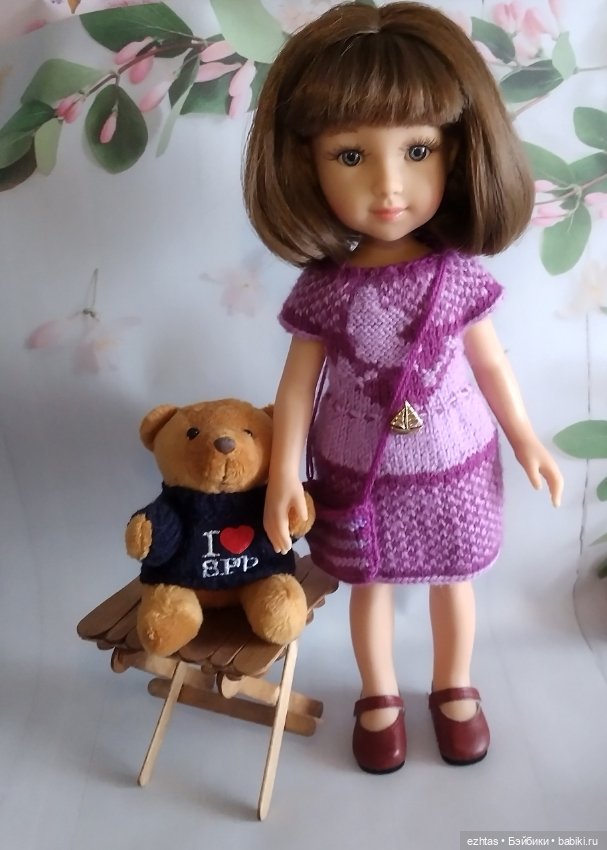 Географическое платье — Одежда и обувь для кукол своими руками: фото