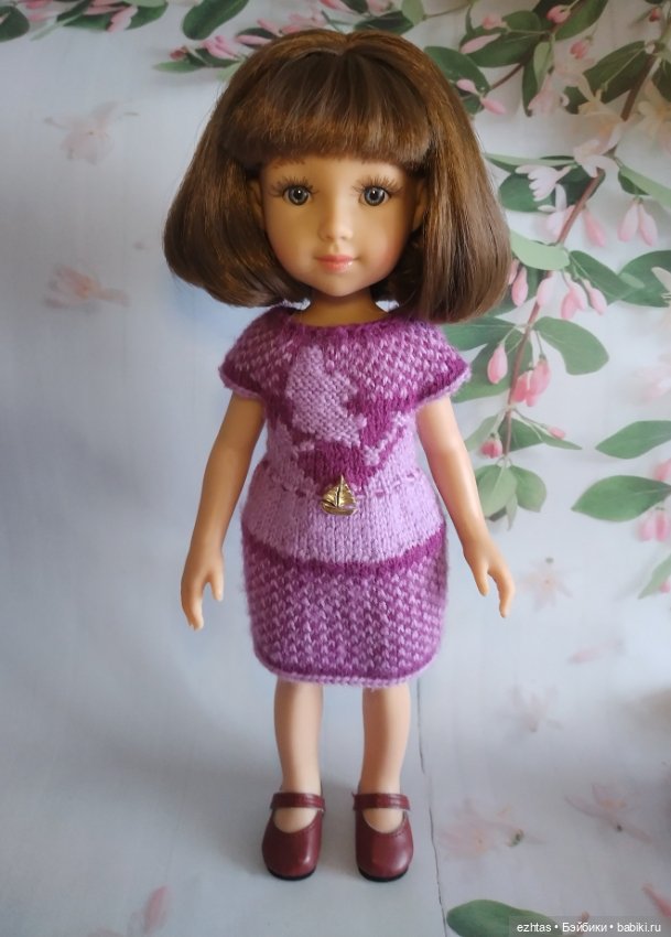 Географическое платье — Одежда и обувь для кукол своими руками: фото (фото 9)