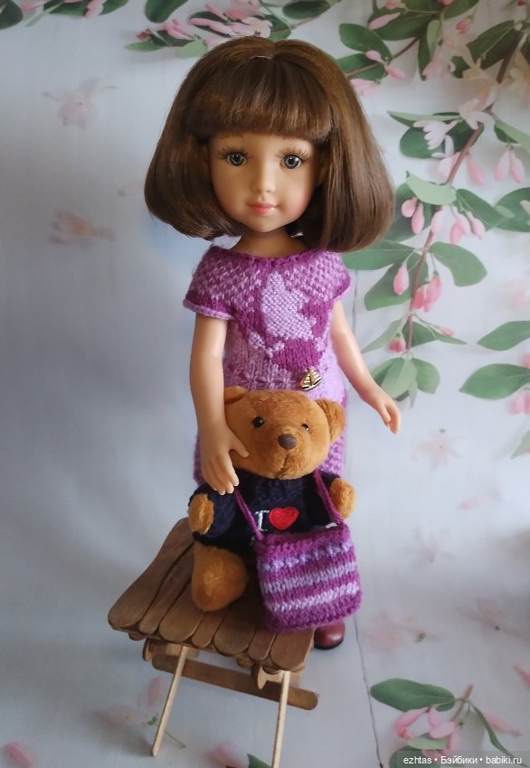 Географическое платье — Одежда и обувь для кукол своими руками: фото (фото 5)