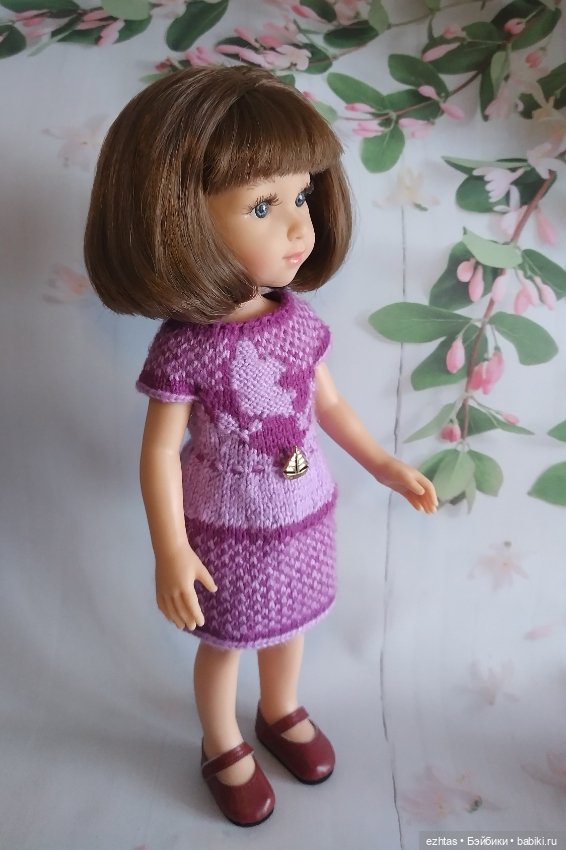 Географическое платье — Одежда и обувь для кукол своими руками: фото (фото 6)