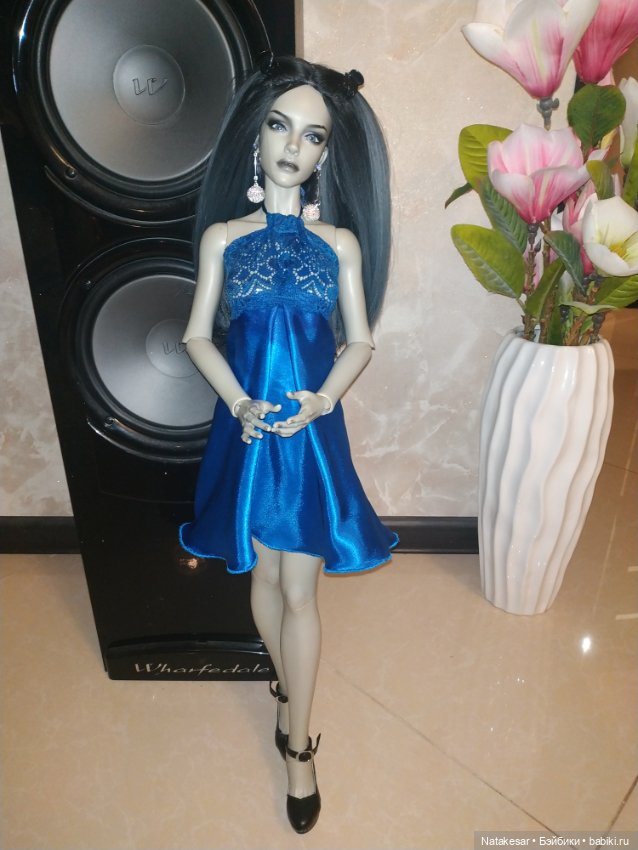 Раффина в синем платье — Куклы Iplehouse (Иплхаус): BJD (БЖД) (фото 5)