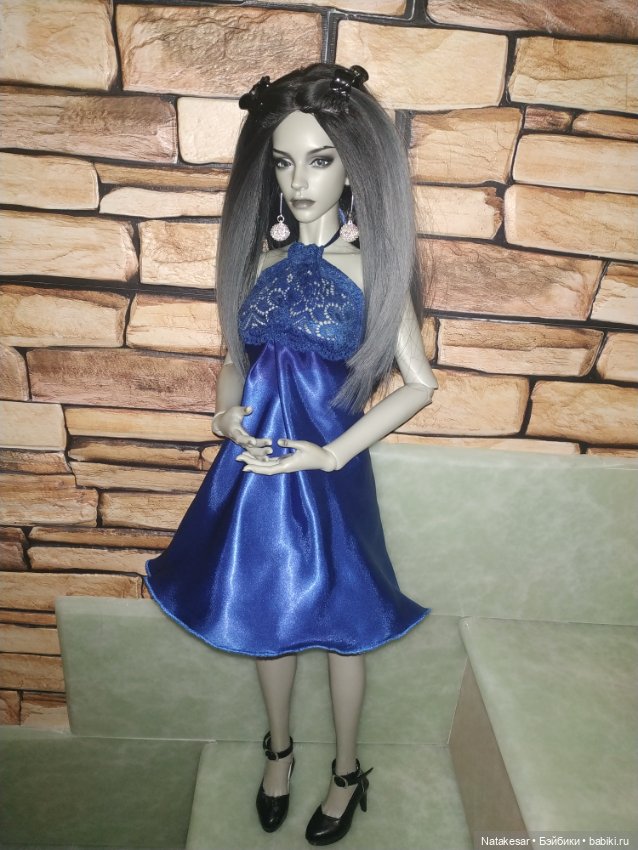 Раффина в синем платье — Куклы Iplehouse (Иплхаус): BJD (БЖД)