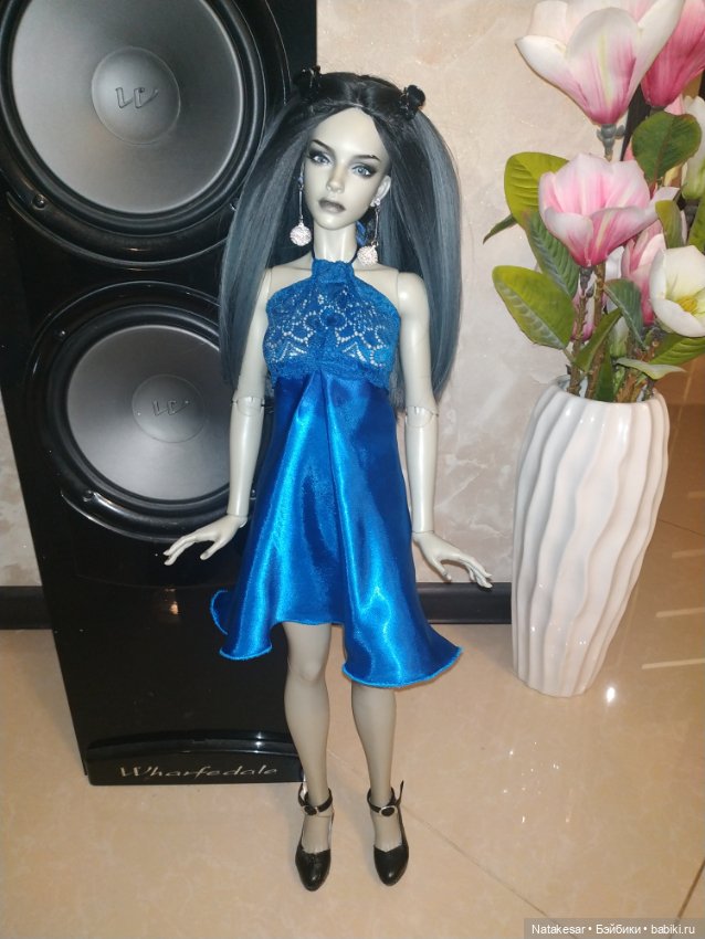 Раффина в синем платье — Куклы Iplehouse (Иплхаус): BJD (БЖД) (фото 4)