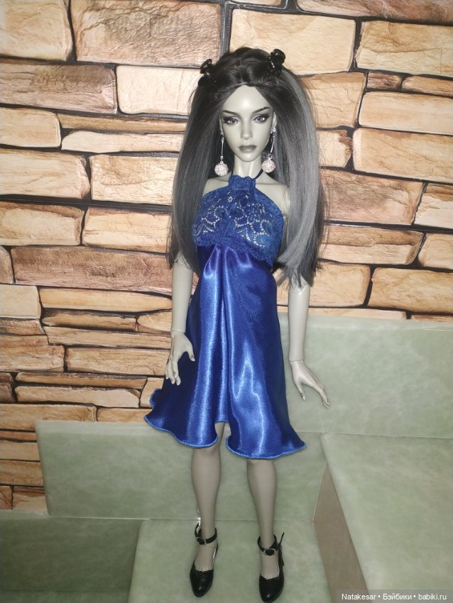 Раффина в синем платье — Куклы Iplehouse (Иплхаус): BJD (БЖД) (фото 3)