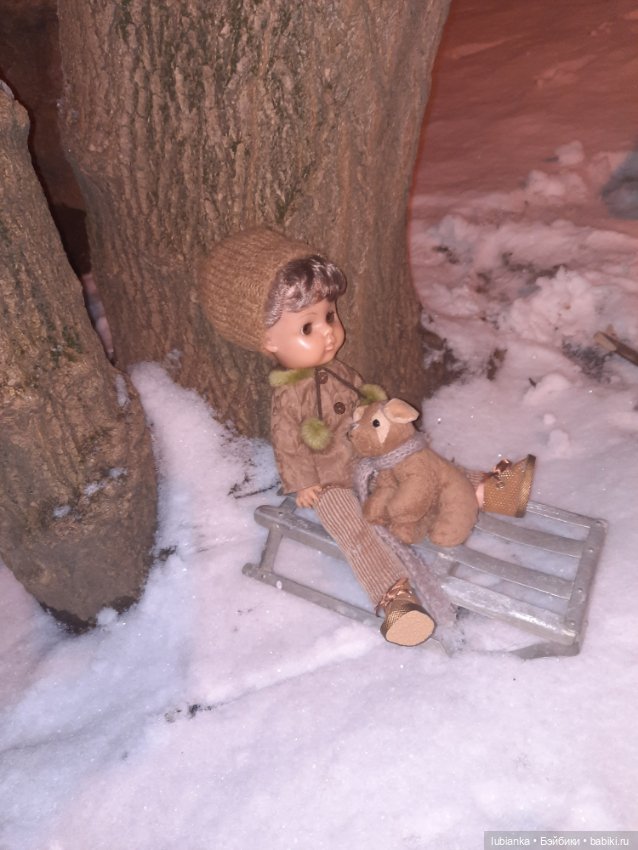 Наконец-то прогулялись❄️❄️🌜 (фото 9)