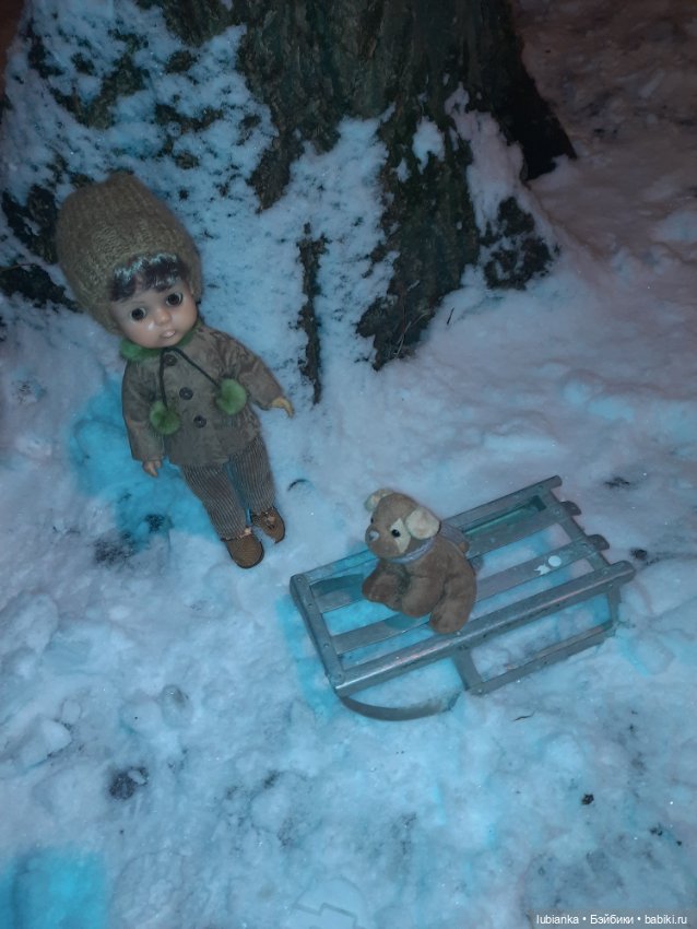 Наконец-то прогулялись❄️❄️🌜 (фото 5)