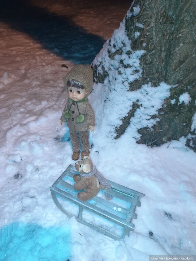 Наконец-то прогулялись❄️❄️🌜 (фото 6)