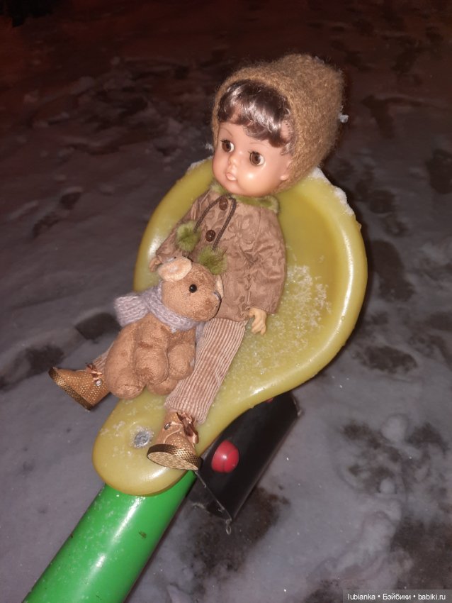 Наконец-то прогулялись❄️❄️🌜 (фото 10)